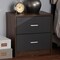 Baxton Studio Hansel Modern 2-Drawer Dark Brown and Dark Grey Finished Nightstand 147-8259 - alternate 6